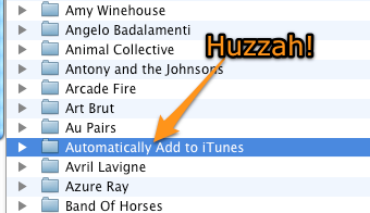 Ilustrație pentru articolul intitulat iTunes În cele din urmă adaugă folderul urmărit pentru a adăuga automat muzică nouă